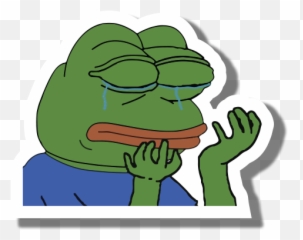 Pepehands Emote Vinyl - Png