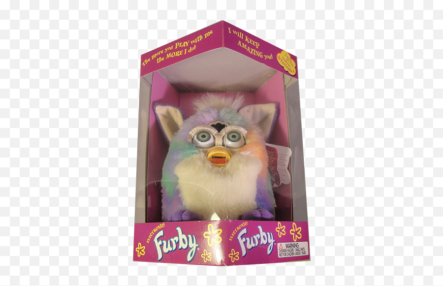 Furby Multiple Colors With Pink Fluffy Ears - Furby Toy Png,Furby Png