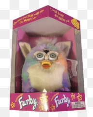 Furby Multiple Colors With Pink Fluffy Ears - Furby Toy Png,Furby Png