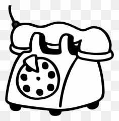 String Telephone Clipart Png - Telefone Para Colorir,Telefone Png