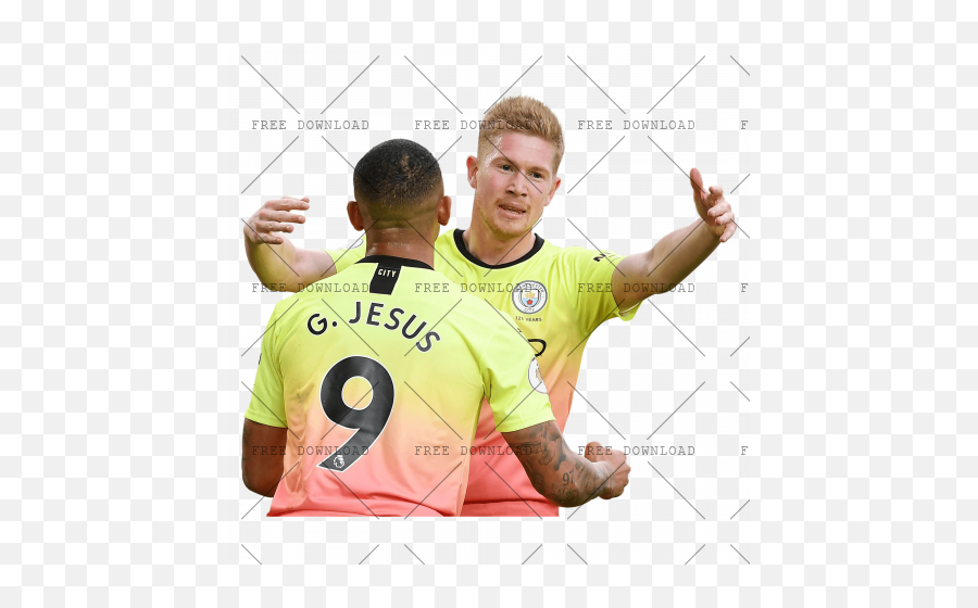 Kevin De Bruyne Bn Png Image With Jesus Transparent Background