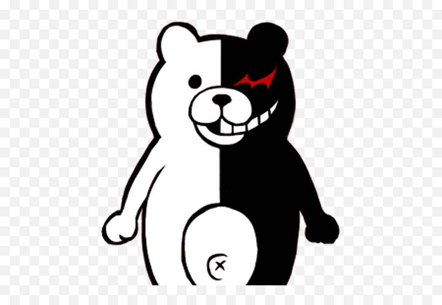 Download Hd 40 - Monokuma Png,Monokuma Png