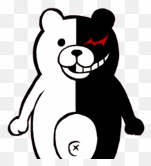 Download Hd 40 - Monokuma Png,Monokuma Png