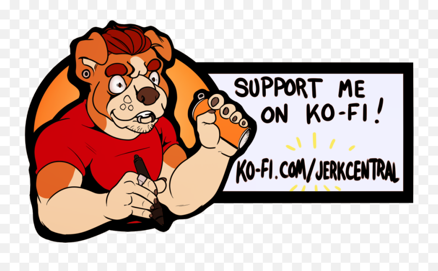 Ko Fi Banner By Jerkcentral Fur Affinity Dot Net Cartoon Png - fi Logo Transparent