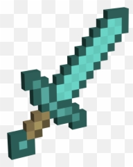 Minecraft Enchanted Diamond Sword - Minecraft Sword Png, Transparent Png -  1184x1184 (#178432) - PinPng