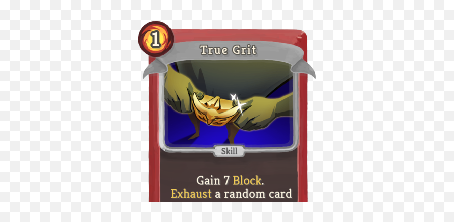 True Grit - Slay The Spire Body Slam Png,Grit Png