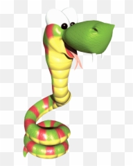 Clipart Transparent Rattly The Rarewiki Fandom - Donkey Kong Country 2 Animal Buddies png