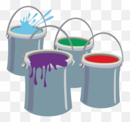 Paint Buckets - Un Pot De Peinture Dessin Png,Bucket Png