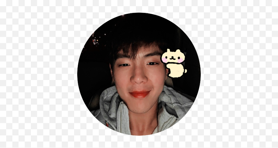 So Changkyun Posted - Shownu Selca Png,Lip Piercing Png