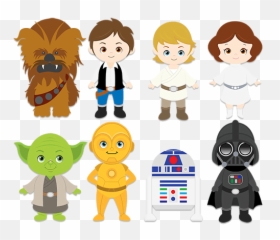 Clipart Star Wars Png - Transparent Background Star Wars Clipart,Chewbacca Png