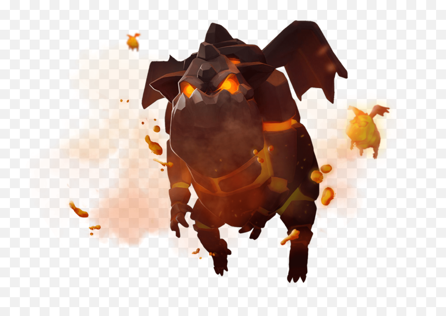 Lava Hound Is A Slow - Clash Royale Lava Hound Png,Lava Png