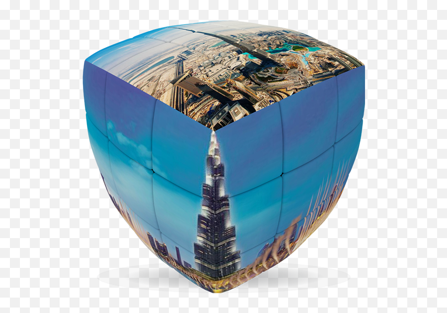 V - Cube Burj Khalifa Cube Vcube 3 Pillow 00 0274 Burj Khalifa Png,Burj Khalifa Png