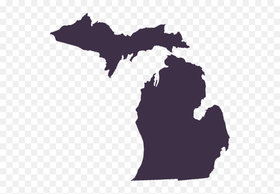Michigan Vector Graphics Royalty - Michigan Vector Map Png,Michigan Outline Png