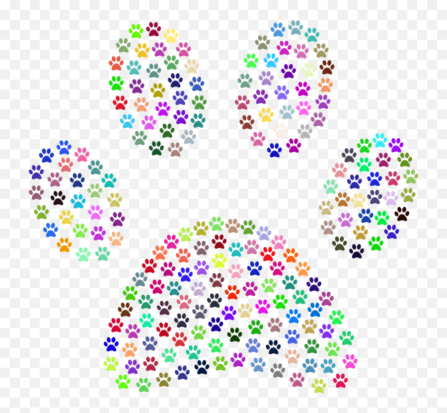 Artlinecircle Png Clipart - Royalty Free Svg Png Paw Prints Background Free,Explosions Png