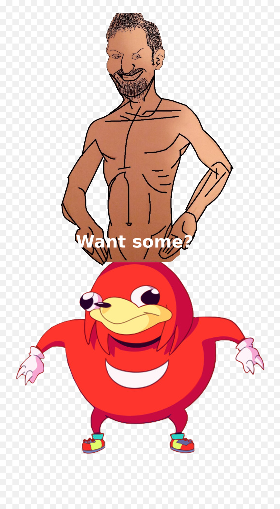 Biturzartmon Meme And Ugandan Knuckles Combined - Ugandan Knuckles Png,Ugandan Knuckles Transparent