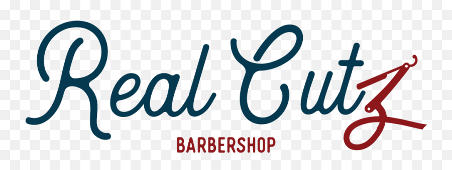 Real Cutz Barber Shop - Calligraphy Png,Barbershop Logo