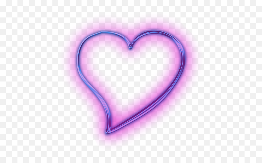 Transparent Neon Purple Heart Svg Free - Purple Neon Heart Png,Neon Heart Png