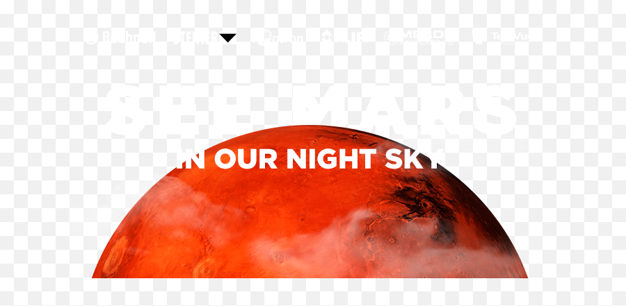 Download Mars In Our Night Sky - Circle Png,Mars Png