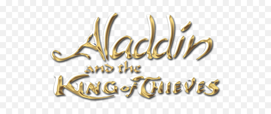 King Of Thieves - Calligraphy Png,Aladdin Logo Png