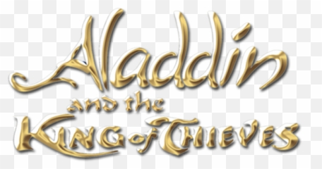 King Of Thieves - Calligraphy Png,Aladdin Logo Png