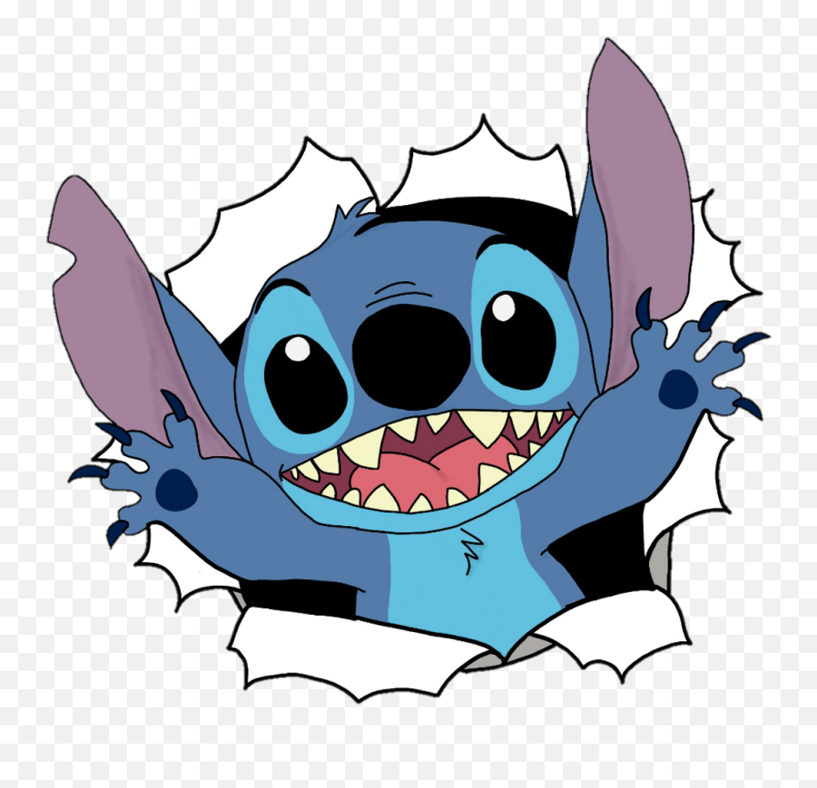 Download Liloandstitch Sticker - Transparent Background Stitch Png,Stitch Png