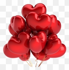 Love Quotes With Balloons Png Heart Balloon