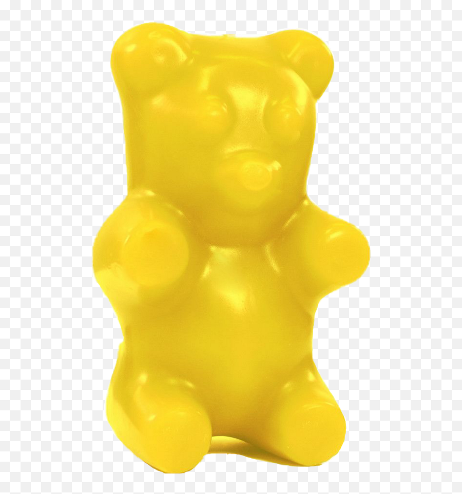 Download Yellow Gummy Bear Png - Gummy Bear Transparent Background Yellow Gummy Bear,Gummy Bears Png