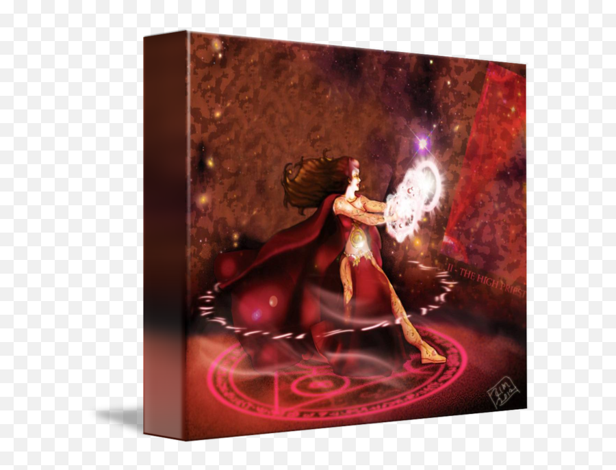 Scarlet Witch Sorceress Supreme By Rebecca Miller - Creative Arts Png,Scarlet Witch Png