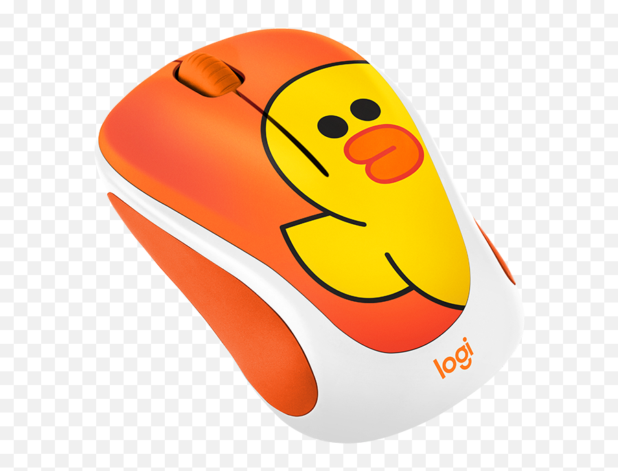 Line Friends Wireless Mice Letu0027s Have Fun With - Logitech Line Friends Mouse Png,Orange Line Png