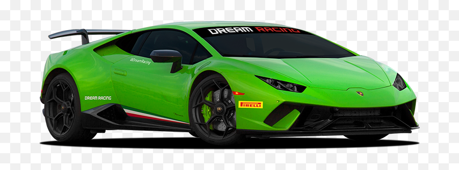 Dream Racing Driving Experience - Lamborghini Green Race Cars Png,Lamborghini Transparent Background