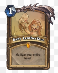 Horror Hearthstone U2013 Leatherface - Custom Hearthstone Cards Png,Leatherface Png