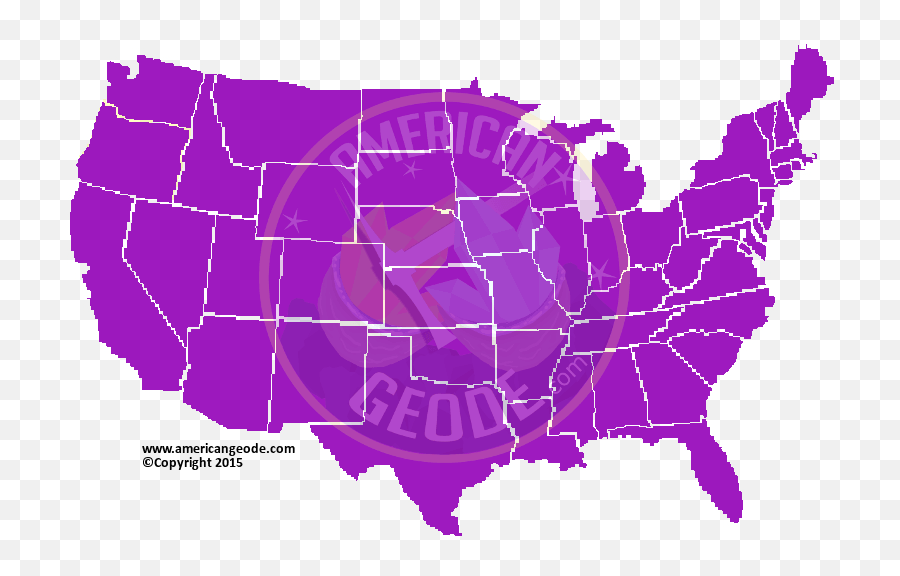American Geode - Maps 2018 Election Results Map Png,Geode Png