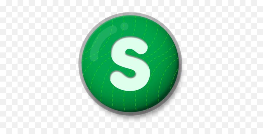 Letter S Roundlet Transparent Png - Stickpng S Logo Green Background,Letter S Png