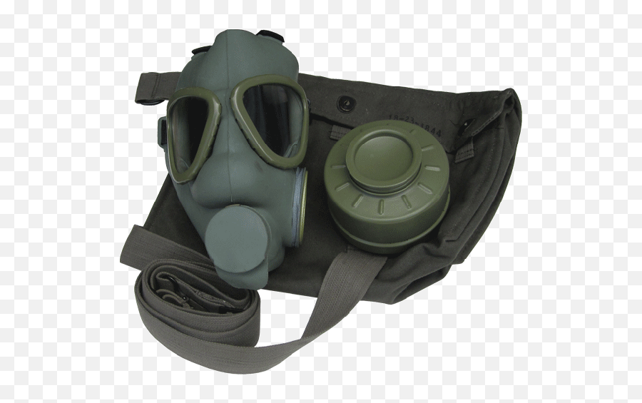 Yugoslavian Military Gas Mask With Filter And Bag - Serbian M1 Gas Mask Png,Gas Mask Transparent