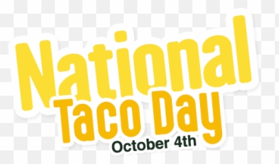 National Taco Day - National Taco Day Logo Png,Taco Emoji Png