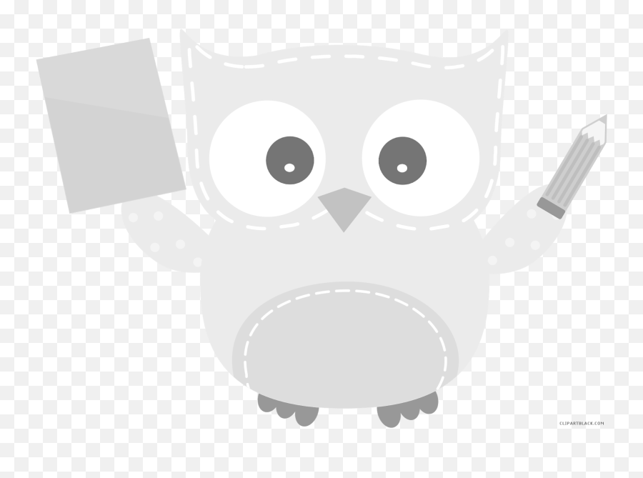 Math Owl Clipart Transparent Png Image - Cartoon Owl Writing Png,Ovo Owl Png