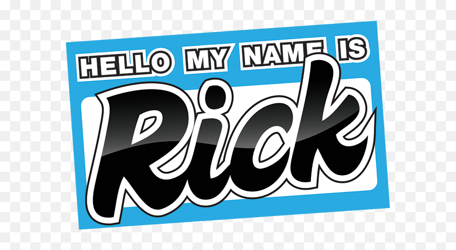 My Name Is Rick - Dot Png,Hello My Name Is Transparent