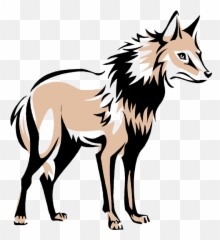 Download Wolf Cartoon - Clip Art Png Image With No Dark Anime Wolf Howling Fox Dark Anime Wolf Howling Galaxy Wolfs,Wolf Cartoon Png