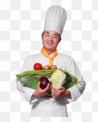 Chef Png Images Free Download - Chef With Food Png,Eating Png