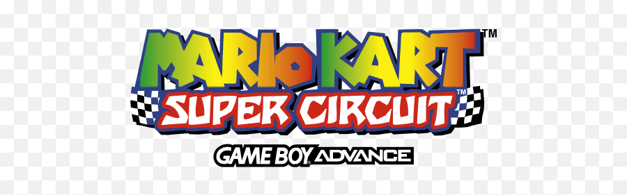 Mario Kart Super Circuit Pixelgumtv - Mario Kart Super Circuit Png,Game Boy Advance Logo