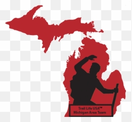 Get Involved Traillifemichigan - Transparent State Of Michigan Png,Trail Life Logo
