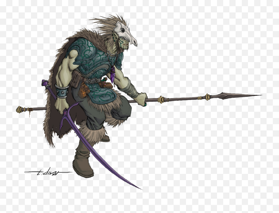 Download B - Du0026d Half Orc Druid Png Image With No Background Pathfinder Half Orc Druid,Druid Png