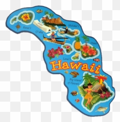 Hawaiian Islands Magnet - Dot Png,Hawaiian Islands Png