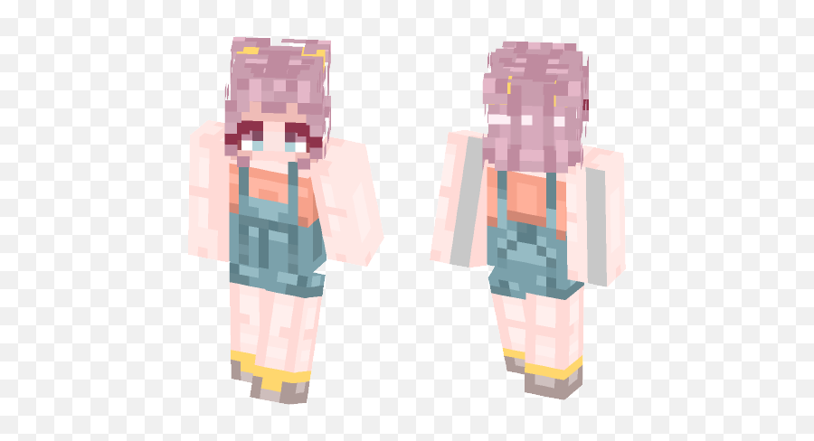 Aesthetic Minecraft Skin - Aesthetic Female Minecraft Skins Png,Aesthetic Minecraft Logo