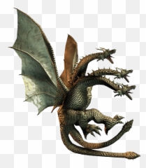 Cretaceous King Ghidorah Png Hd - King Chidorah Png,King Ghidorah Png