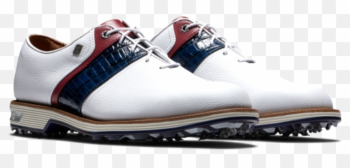 Classic Style Mens Spiked Golf Shoe - Round Toe png