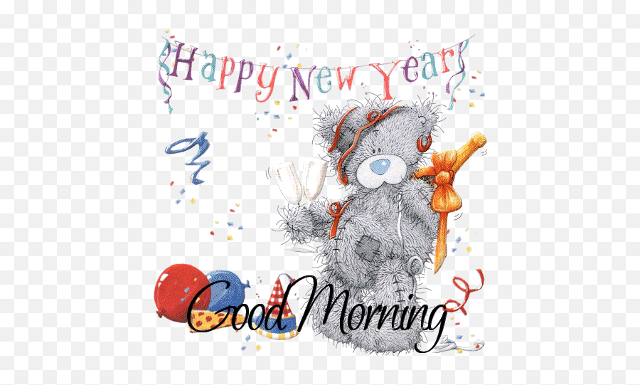 First Good Morning Of New Year Pictures - Animated Good Morning Happy New Year Png,Happy New Year Icon 2016