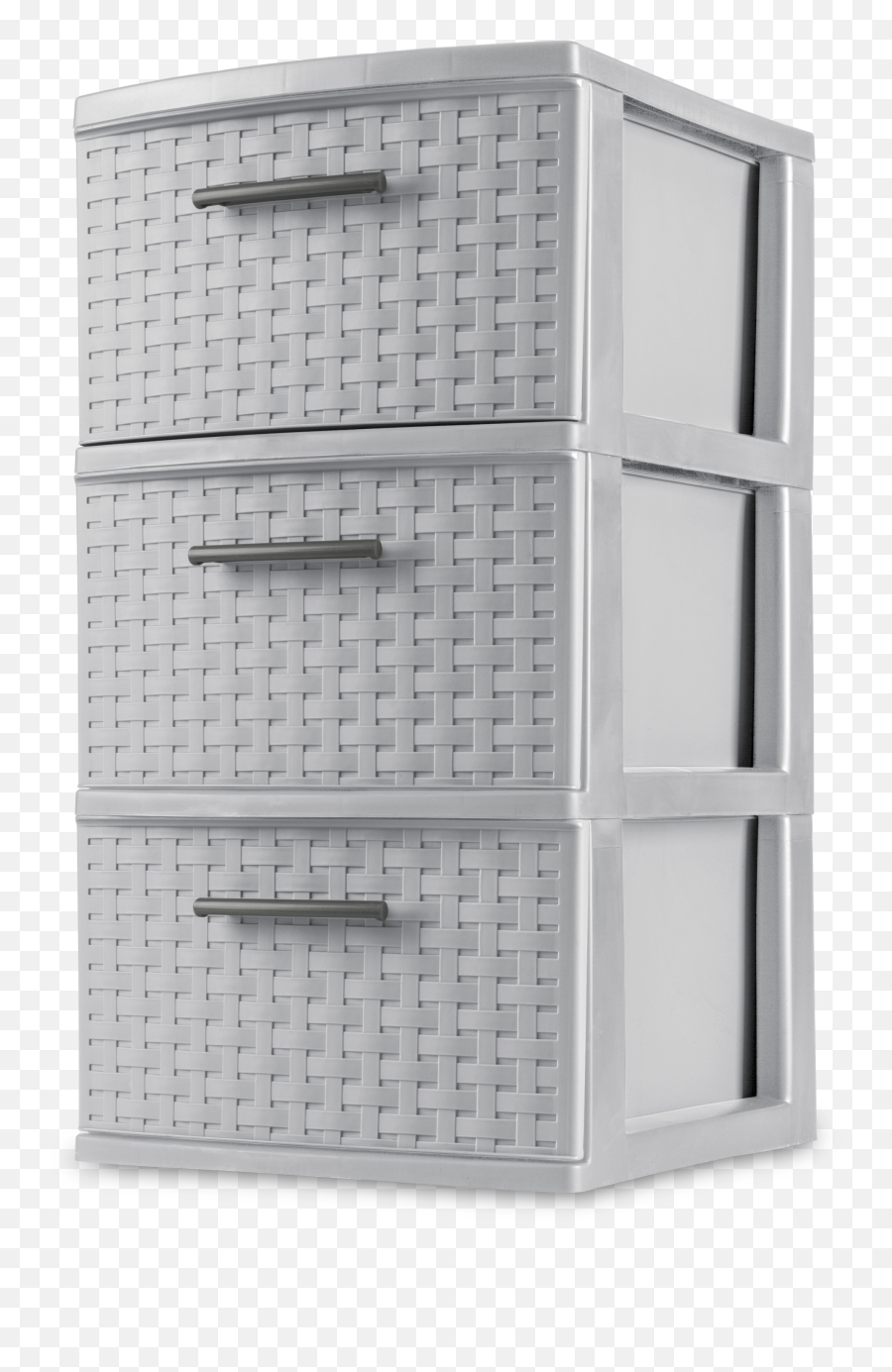 Sterilite 3 Drawer Weave Tower Cement Case Of 2 - Sterilite 3 Drawer Weave Tower Cement Png,Weave Png