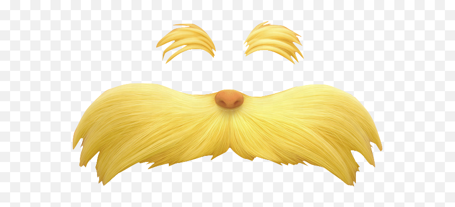 Mustache Photos Lorax Template Printable - Lorax Mustache Transparent Png,Mustache Icon Copy And Paste