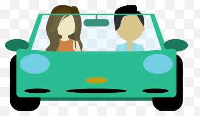 Driving Transparent - Car Png